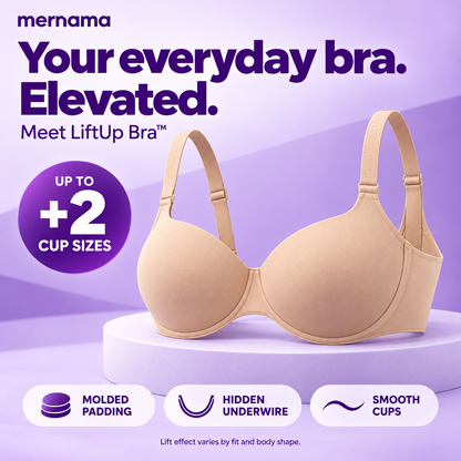 LiftUp Bra™ – The +2 Cup Size Push-Up Bra