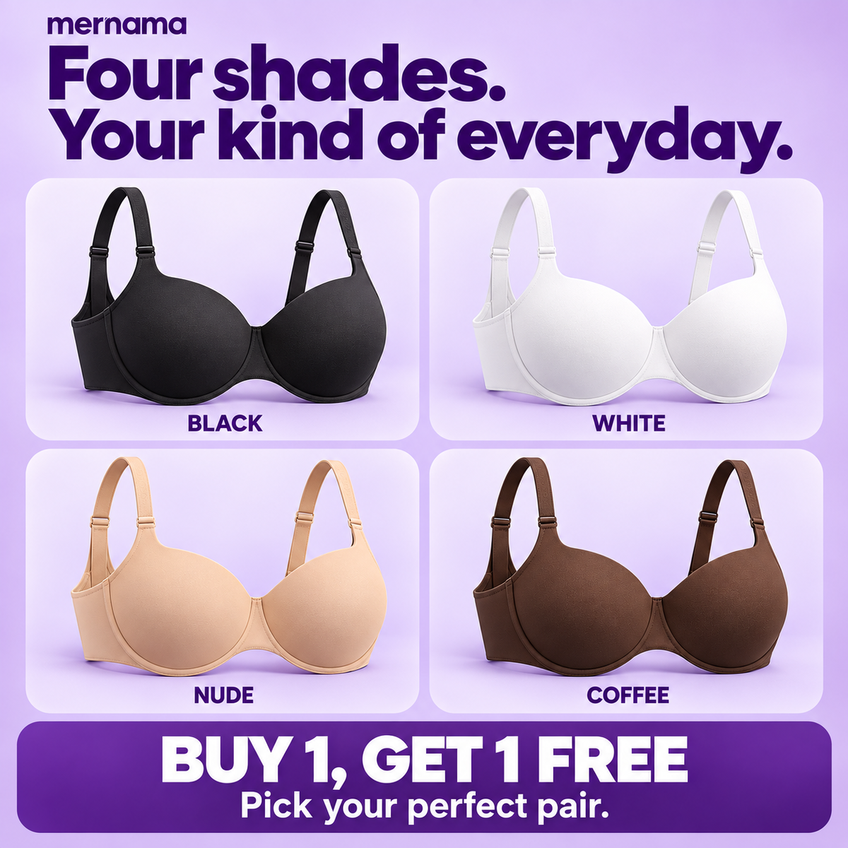 LiftUp Bra™ – The +2 Cup Size Push-Up Bra