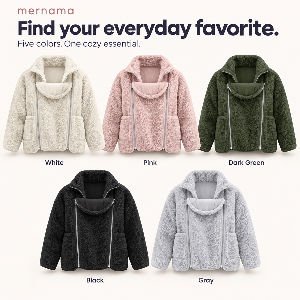 MERNAMA Cocoon™ — The Mother & Baby Coat