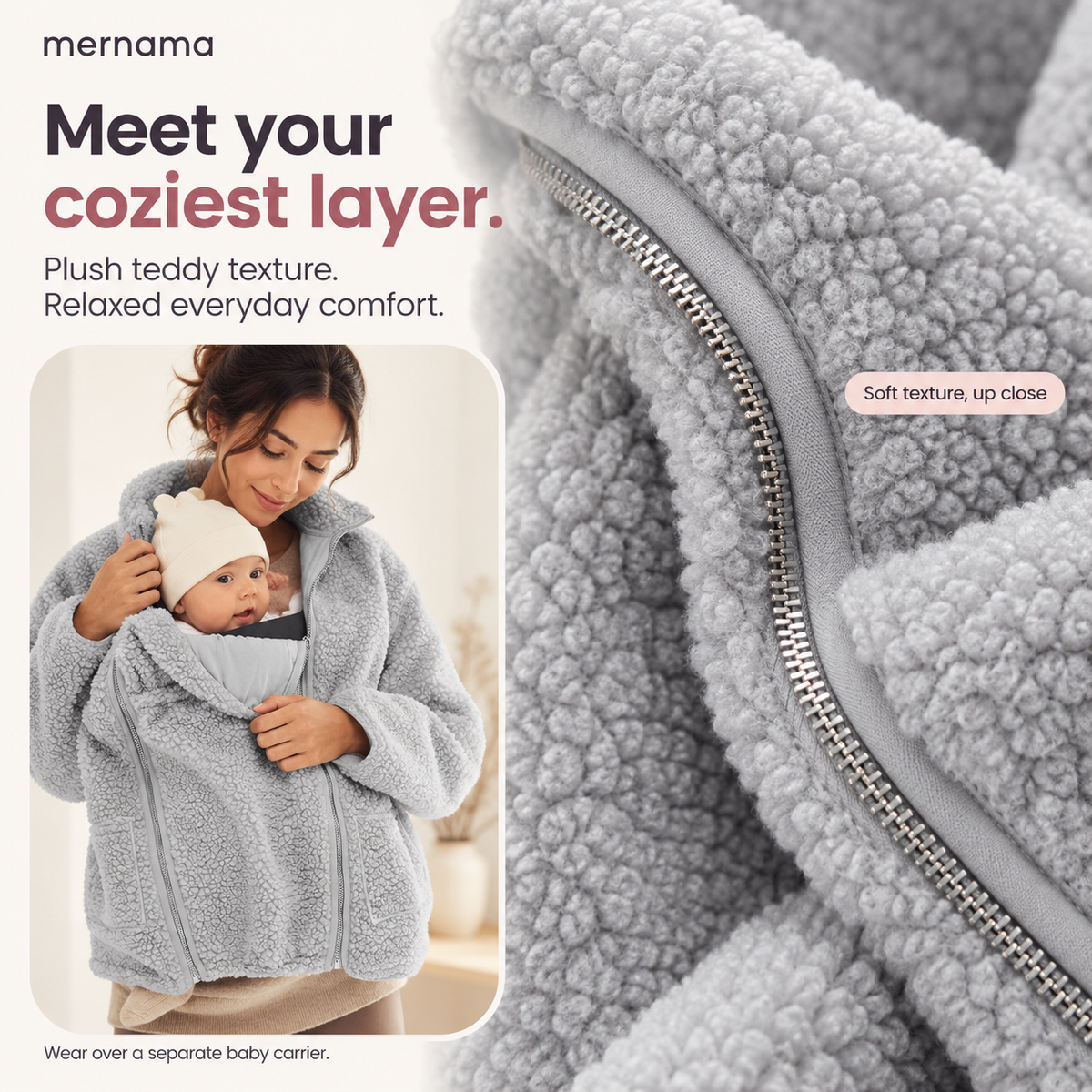 MERNAMA Cocoon™ — The Mother & Baby Coat