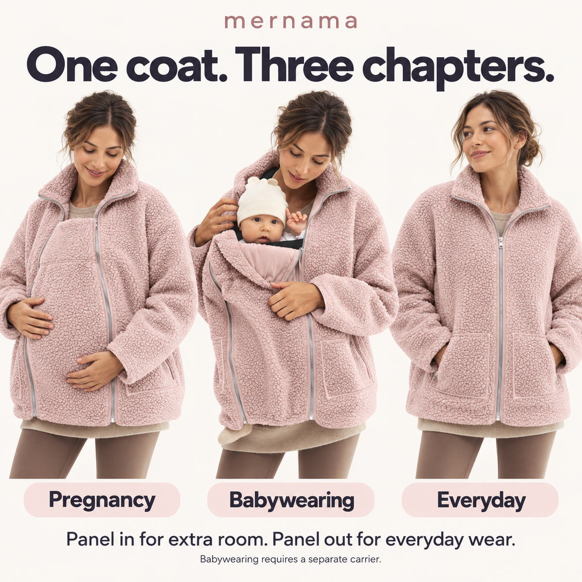 MERNAMA Cocoon™ — The Mother & Baby Coat