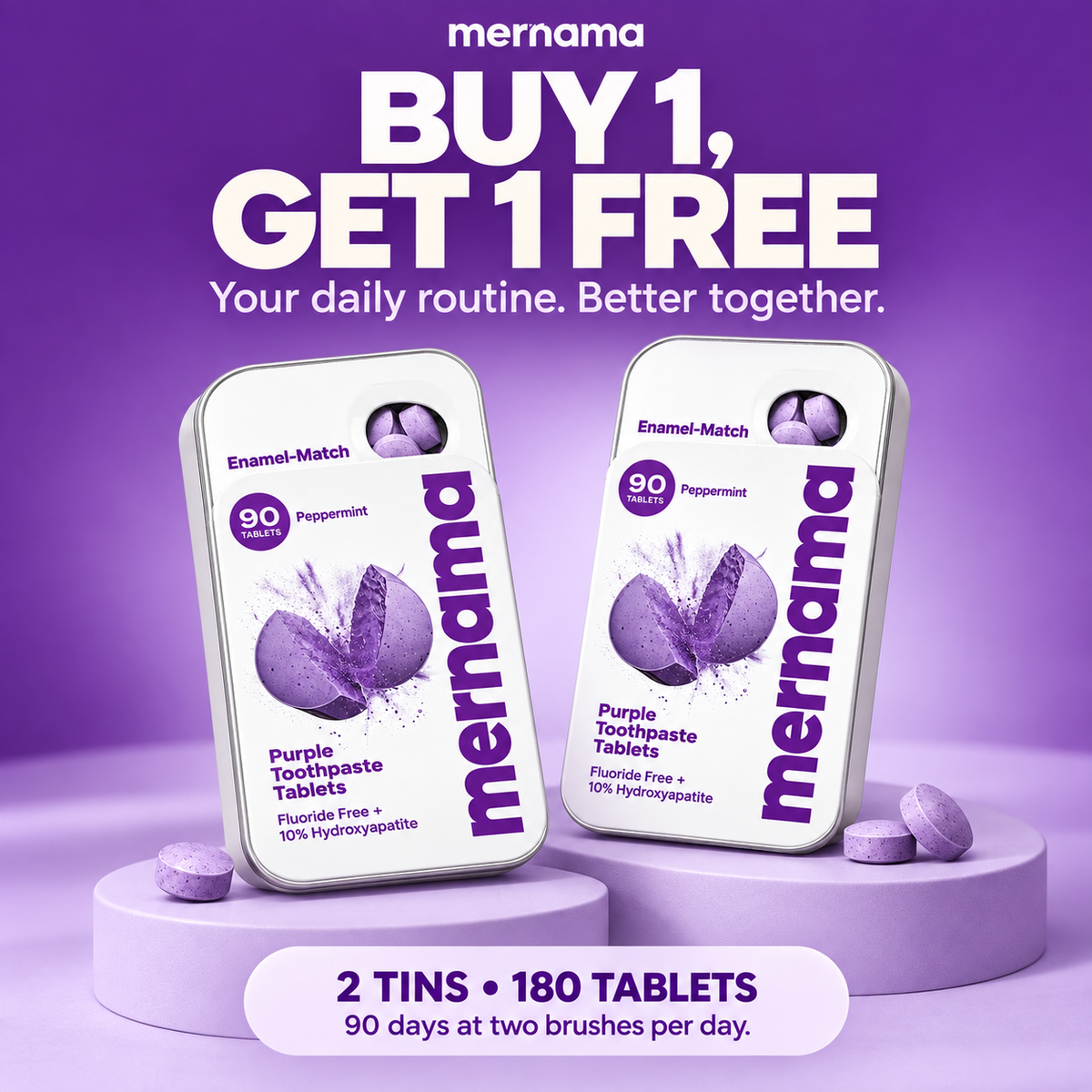 Mernama Tablets — Purple Whitening